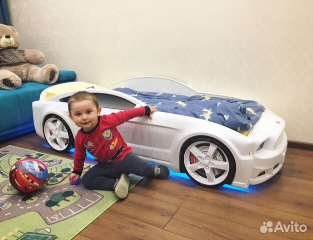 Кровать-машина 3D