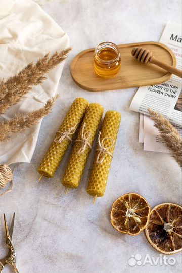 Свечи из вощины