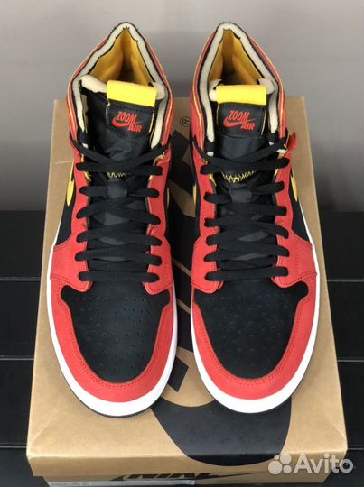 Jordan 1 High Zoom cmft Chile Red (10.5us - 43.5ру