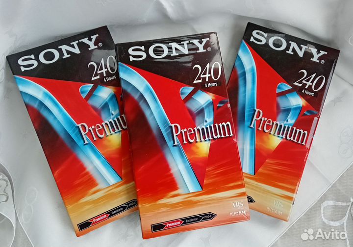 Видеокассеты новые sony E-240Vg