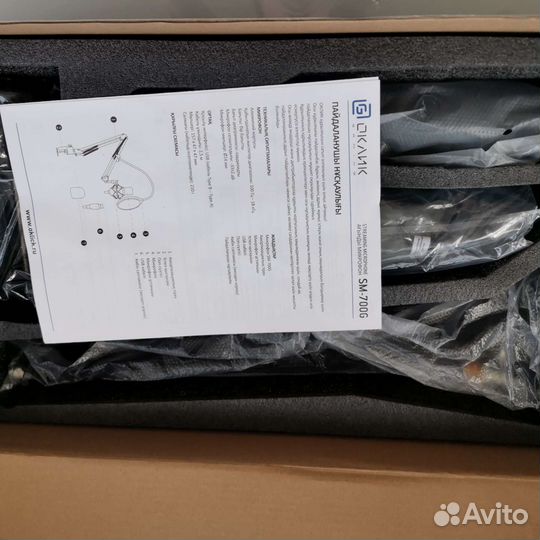 Микрофон Oklick SM-700G, черный