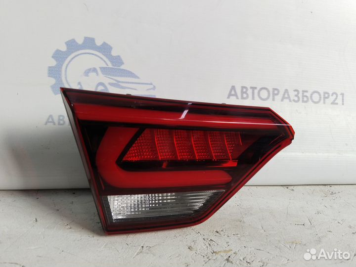 Фонарь внутренний левый Kia Rio 4 FB 2017-2020