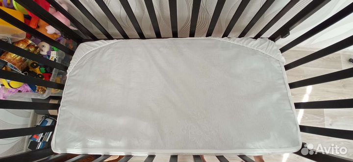 Матрас с наматрасником 120*60