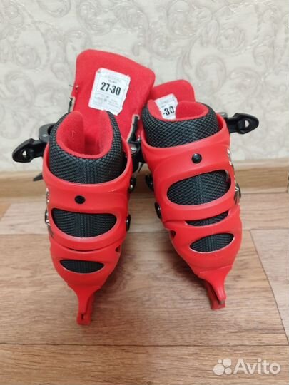 Коньки детские раздвижные 27 30