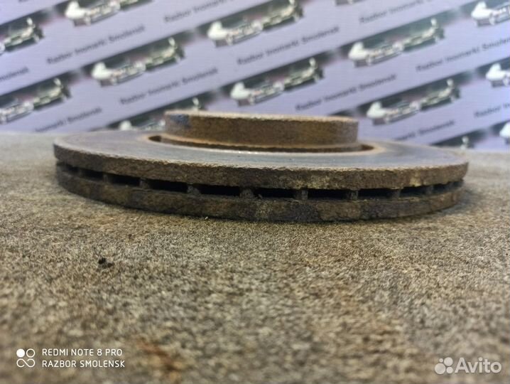 Диск тормозной передний Рено Лагуна 2