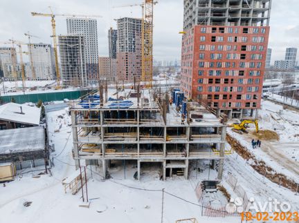 Ход строительства Большая Очаковская 2 1 квартал 2023
