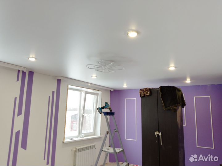 Натяжные потолки