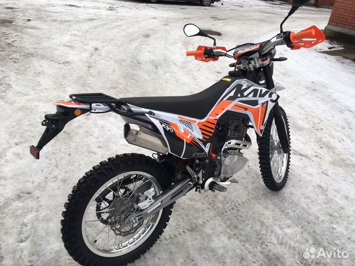 Мотоцикл кроссовый kayo T2 250 enduro PR