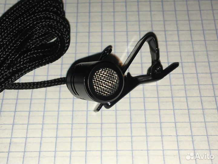 Петличный микрофон новый