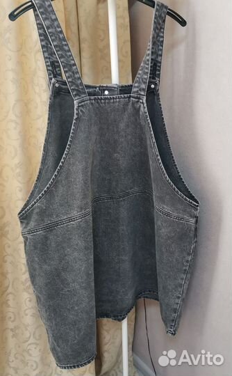 Джинсовый сарафан Violeta by Mango, р. 20