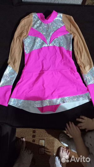 Купальник гимнастический для выступлений новый