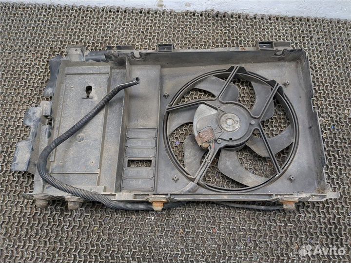 Вентилятор радиатора Peugeot 406, 2002