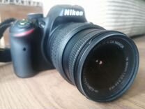 Продаю зеркальную фотокамеру Nikon D3200