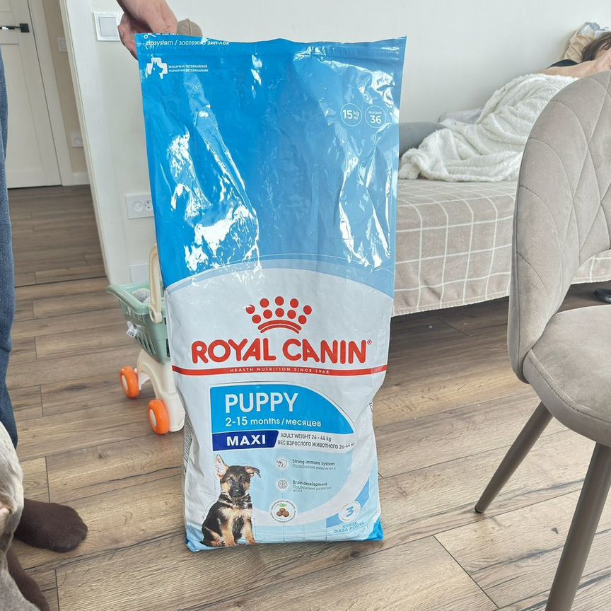 Корм для собак royal canin puppy maxi