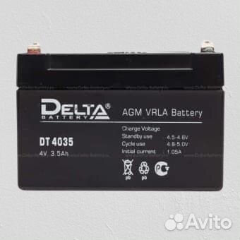 Аккумулятор ибп delta DT 4035 4V 3.5Ah