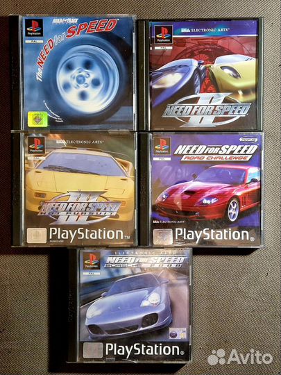 NFS Collection PS1 лицензия