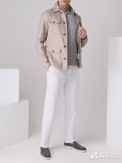 Поло хлопковое Canali