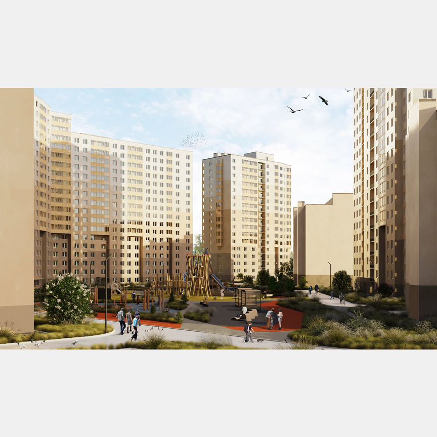 Квартира-студия, 25,2 м², 13/17 эт.