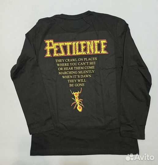 Лонгсливы с принтами рок - групп