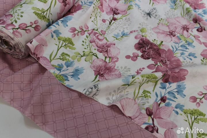 Ткань для постельного белья (поплин 100 хлопок)