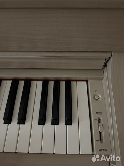 Цифровое пианино yamaha clavinova clp 635 wa