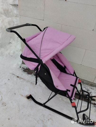 Коляска санки