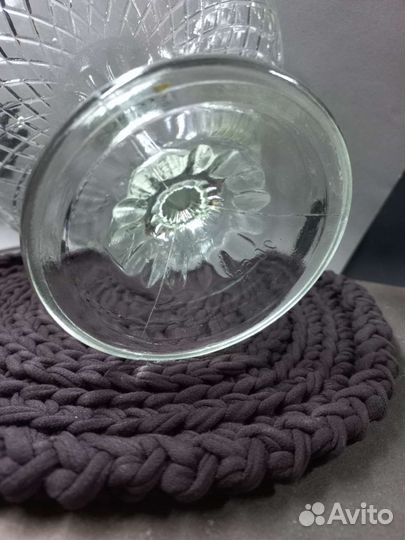 Ваза для фруктов на ножке СССР