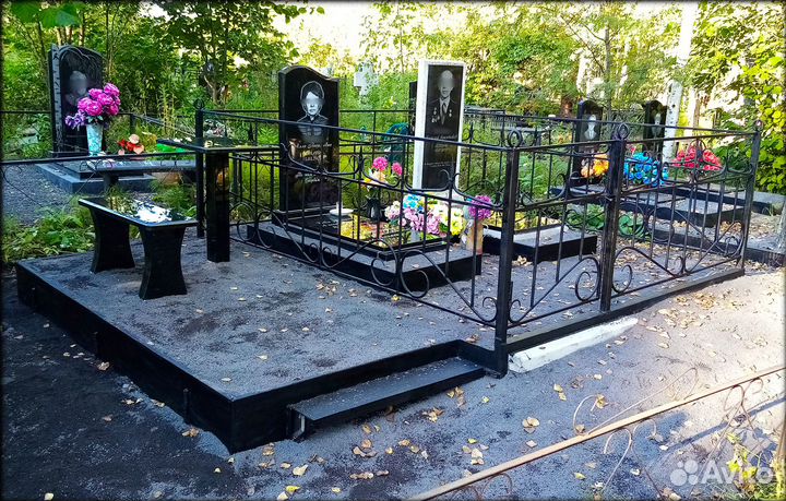 Благоустройство мест захоронений