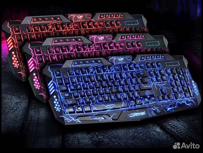 Новые игровые клавиатуры светящиеся