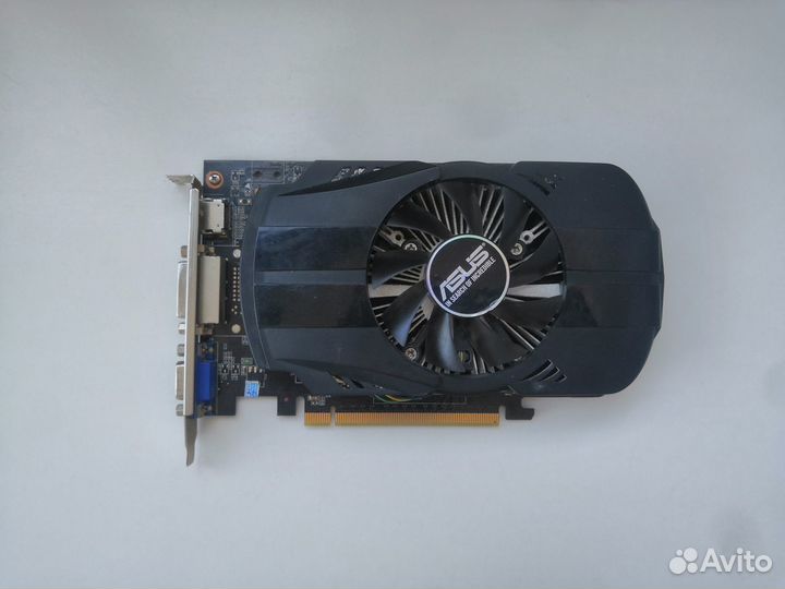 Видеокарта asus GeForce GTX 750 1GB gddr5