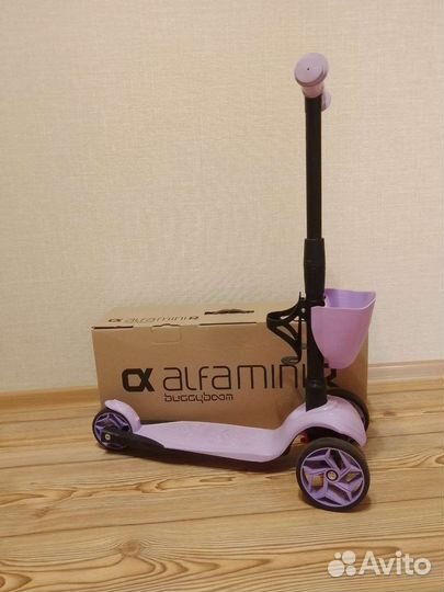 Самокат детский трехколесный новый