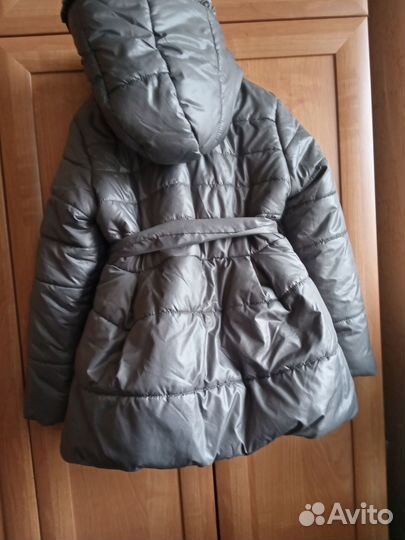 Пальто для девочки 134