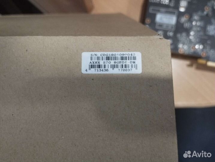 Видеокарта rx570 8gb