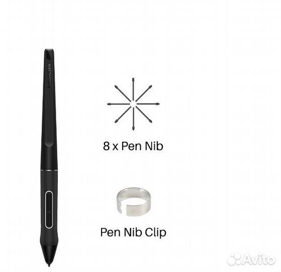 Стилус huion PW517 для планшетных мониторов Kamvas