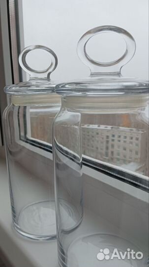 Банки для сыпучих продуктов/цена за 2шт