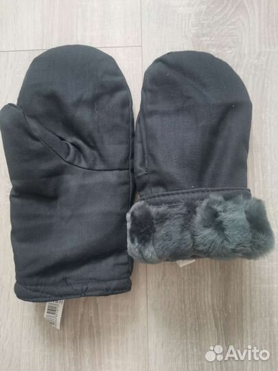 Варежки рабочие утеплённые