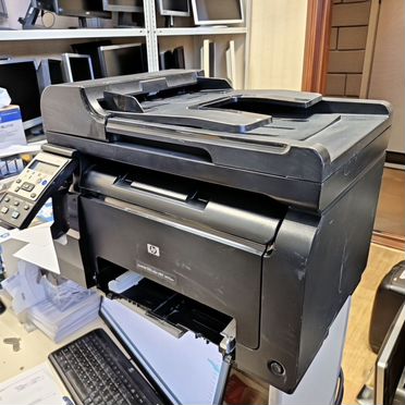 Мфу лазерный цветной HP LaserJet MFP M175nw