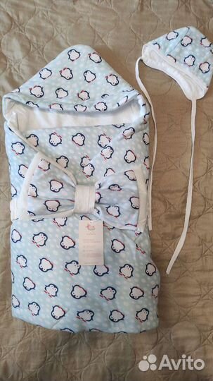 Конверт одеяло на выписку демисезон