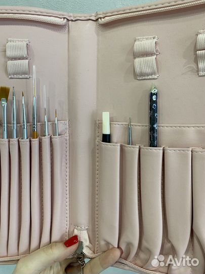 Пенал для кистей маникюр