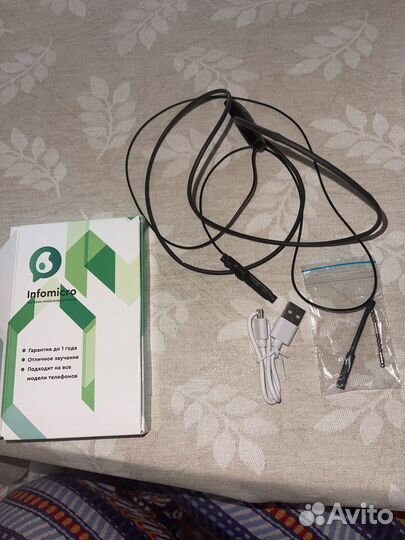 Микронаушник bluetooth