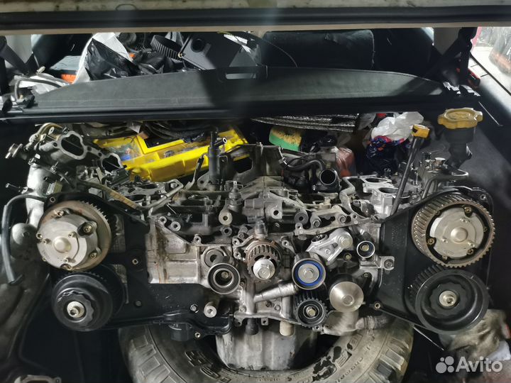 Двигатель ej254 на запчасти