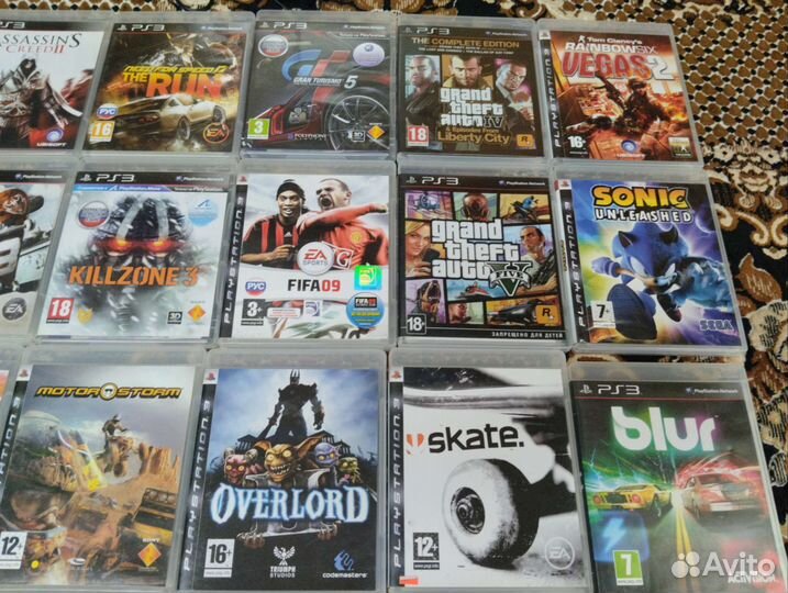 Игры на PS3 Лицензионные