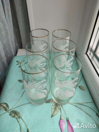 Набор стаканов 6 штук