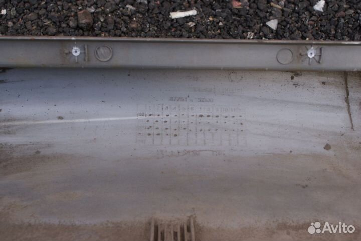 Накладка на порог Hyundai Santa FE