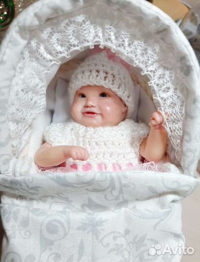 Мини реборн ручной работы (Элизы Кузиной)