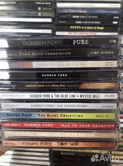 Музыкальные cd диски Robben Ford