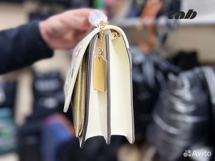 Сумка кожаная Coach Klare Crossbody