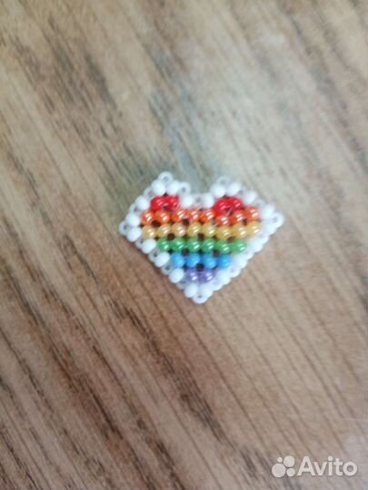 Сердечко из бисера