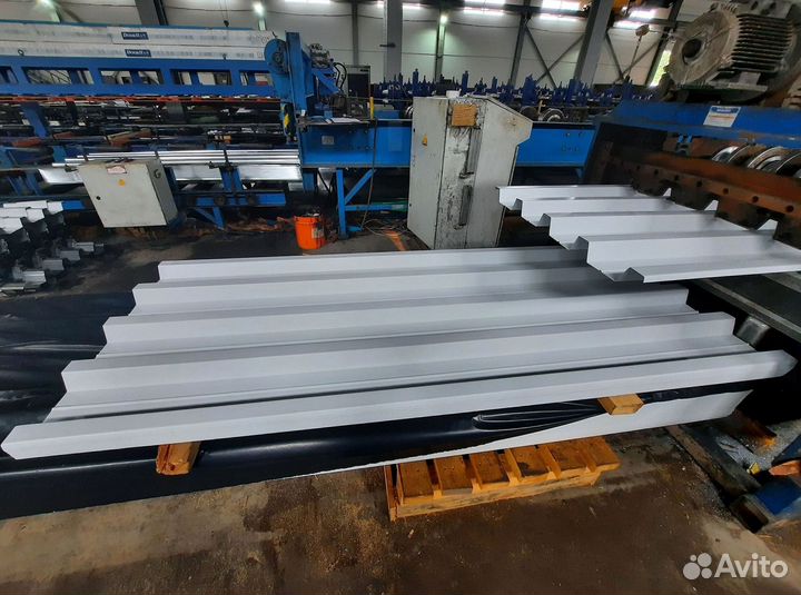 Профнастил оцинкованный окрашенный Н-57 0,7х750