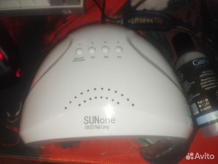 Лампа для ногтей и жидкость